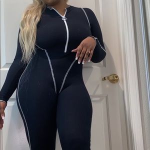 Black jumpsuit